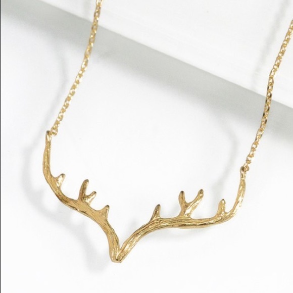 Jewelry - LAST ONE! IRON ANTLER DEER RACK-RUST